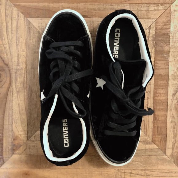 Black platform converse - Picture 1 of 2